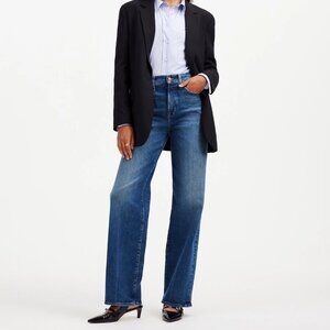 NWT Madewell Perfect Vintage Wide Leg jeans sz 23